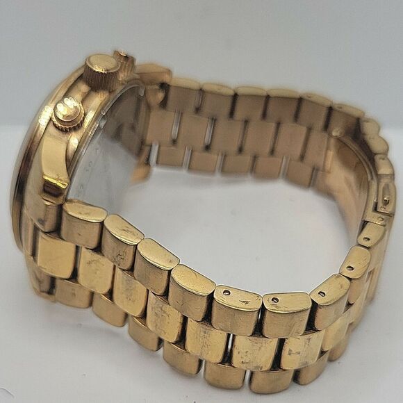 Michael Kors Runway MK8096 Men's Stainless Steel Analog Quartz Dial Watch BC838 - Picture 8 of 10